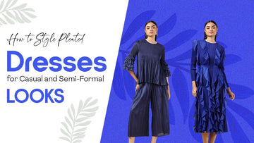 How to Style Pleated Dresses