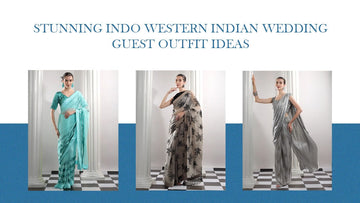 Indo Western Indian Wedding Guest Outfit Ideas