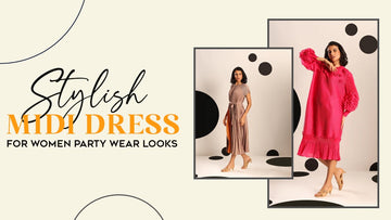 midi dress for women party wear
