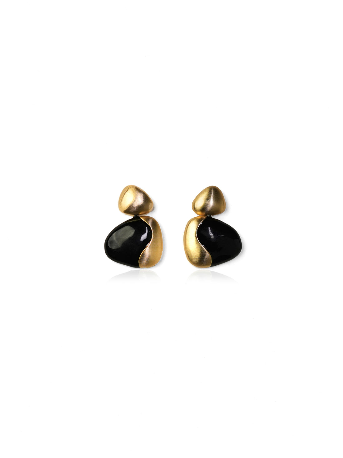 Obsidian Duo Earrings