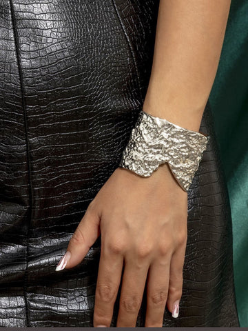 Crystal Charm-Silver
