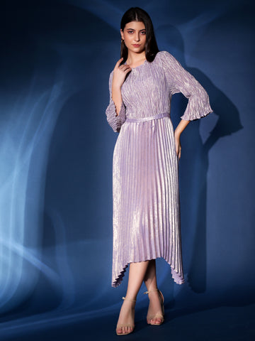 Luna Metallic Dress