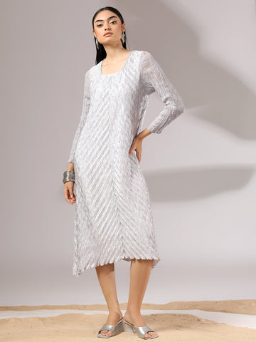 Sylva Metallic Dress