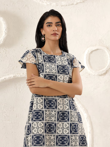 Indigo Mosaic Coord Set