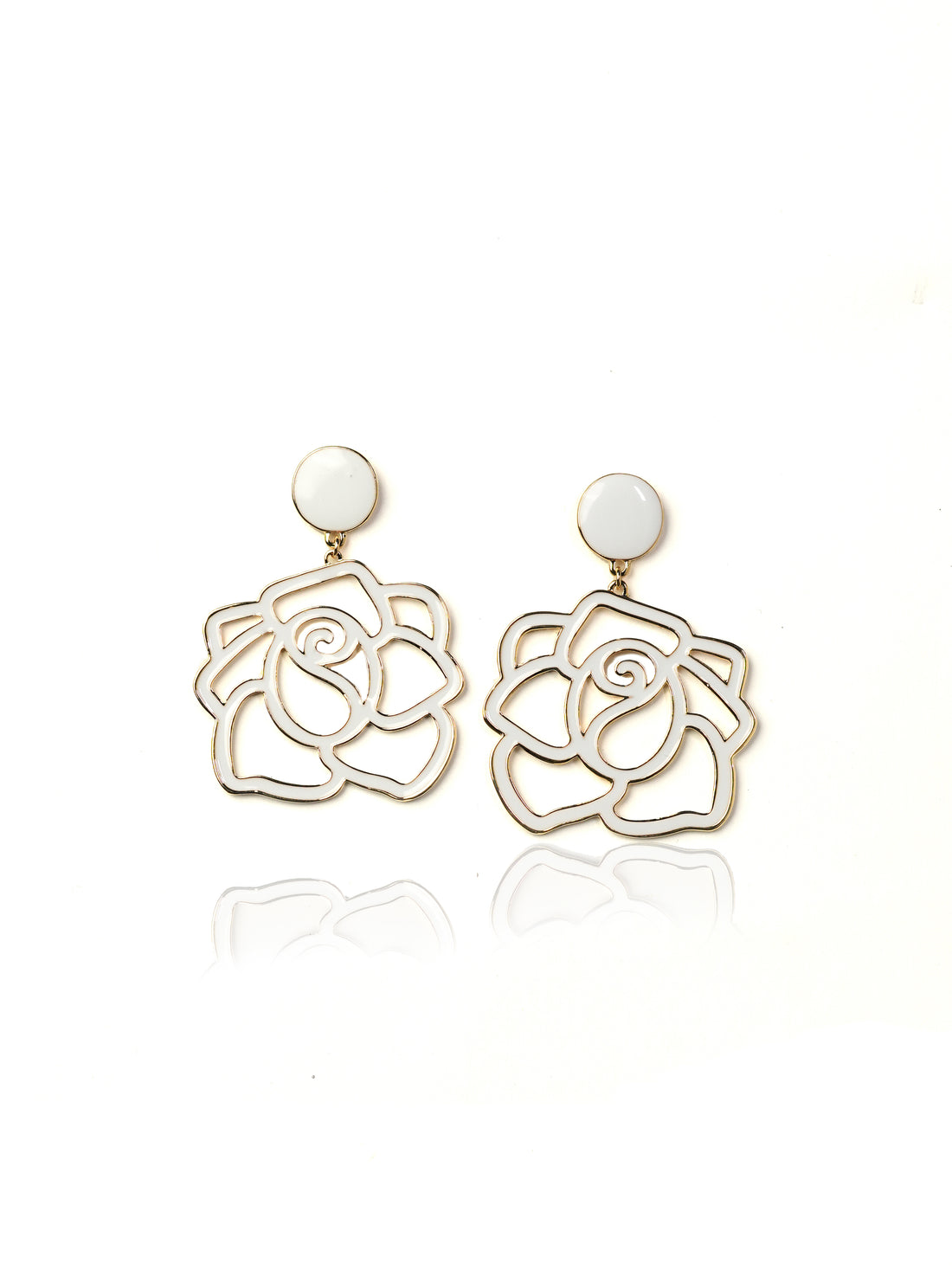 Roselle Bloom Earrings