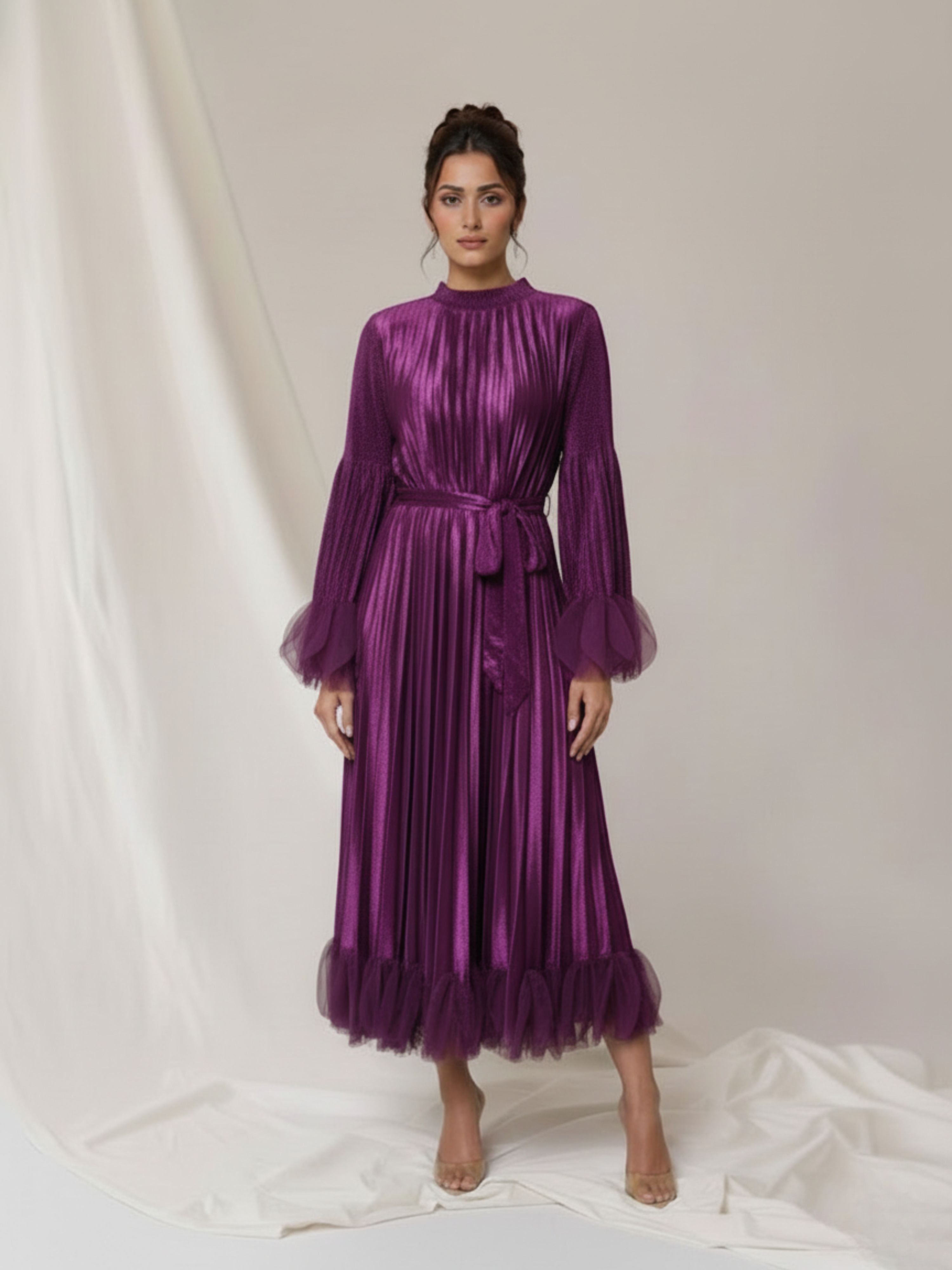 Rio Pleated Dress