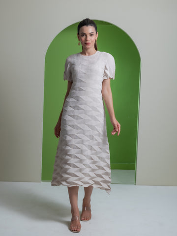 Lumina Pleated Dress