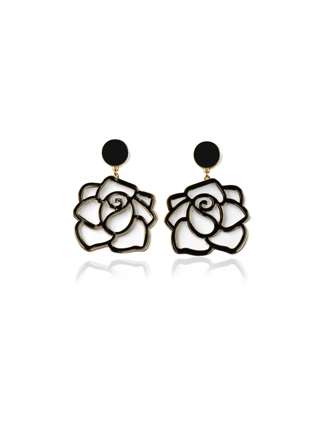 Noir Bloom Earrings