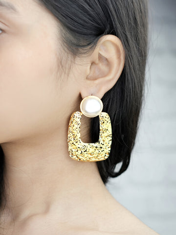 Aurora Gilded Drop Earrings