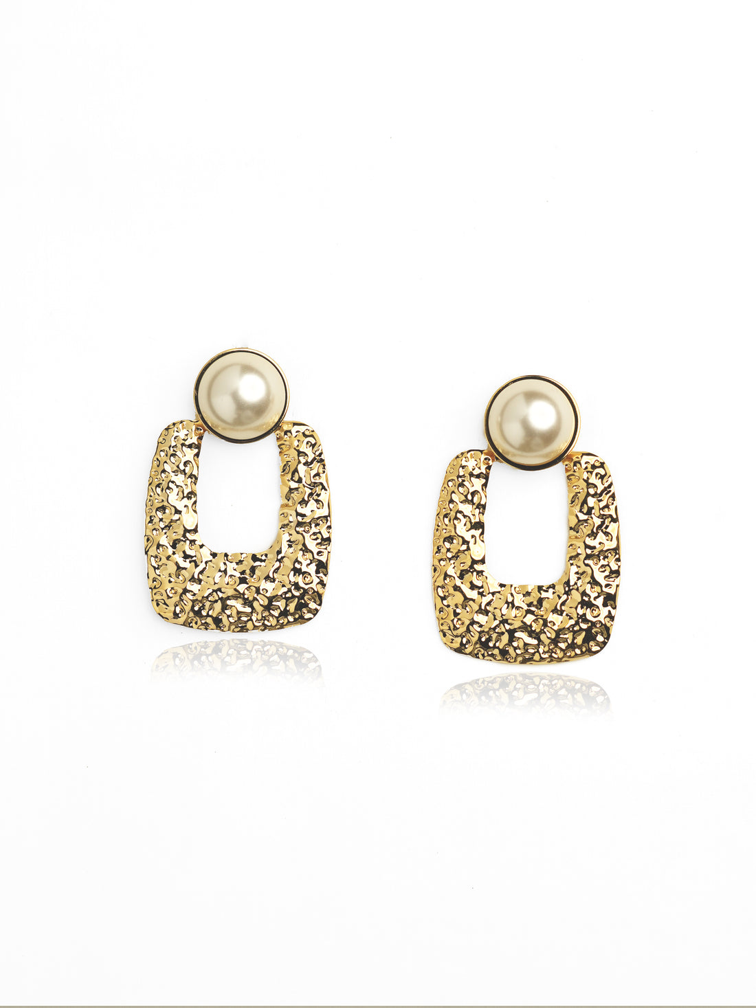 Aurora Gilded Drop Earrings