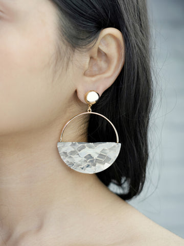 Luna Mosaic Drop Earrings