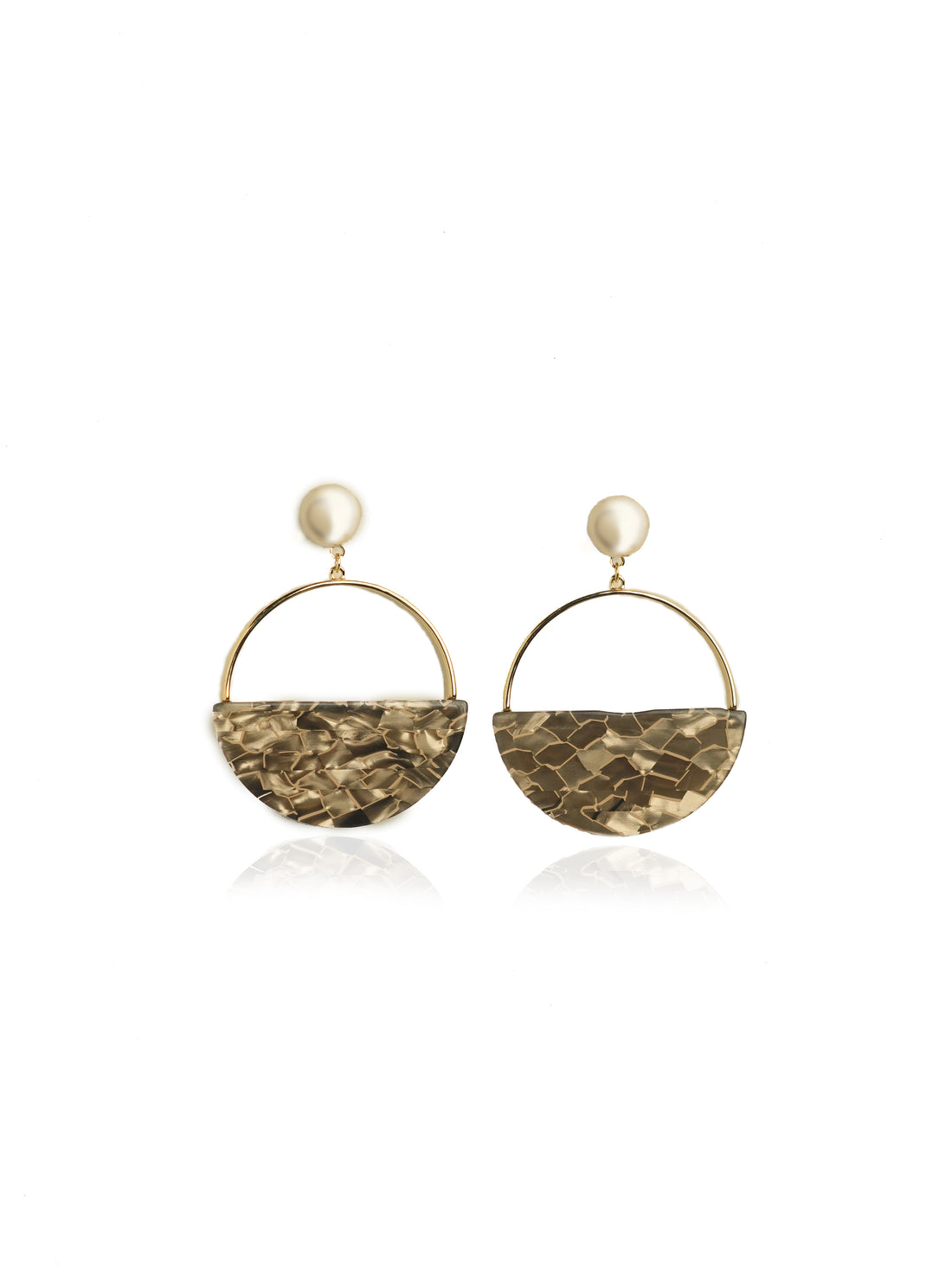 Luna Mosaic Drop Earrings