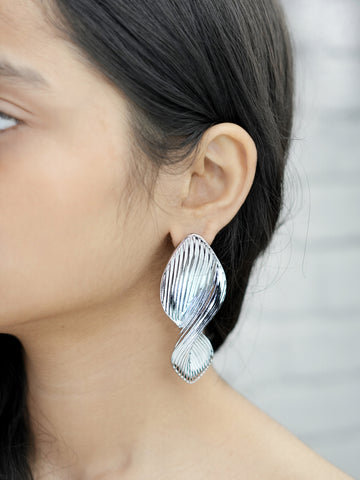 Silver Drift earrings