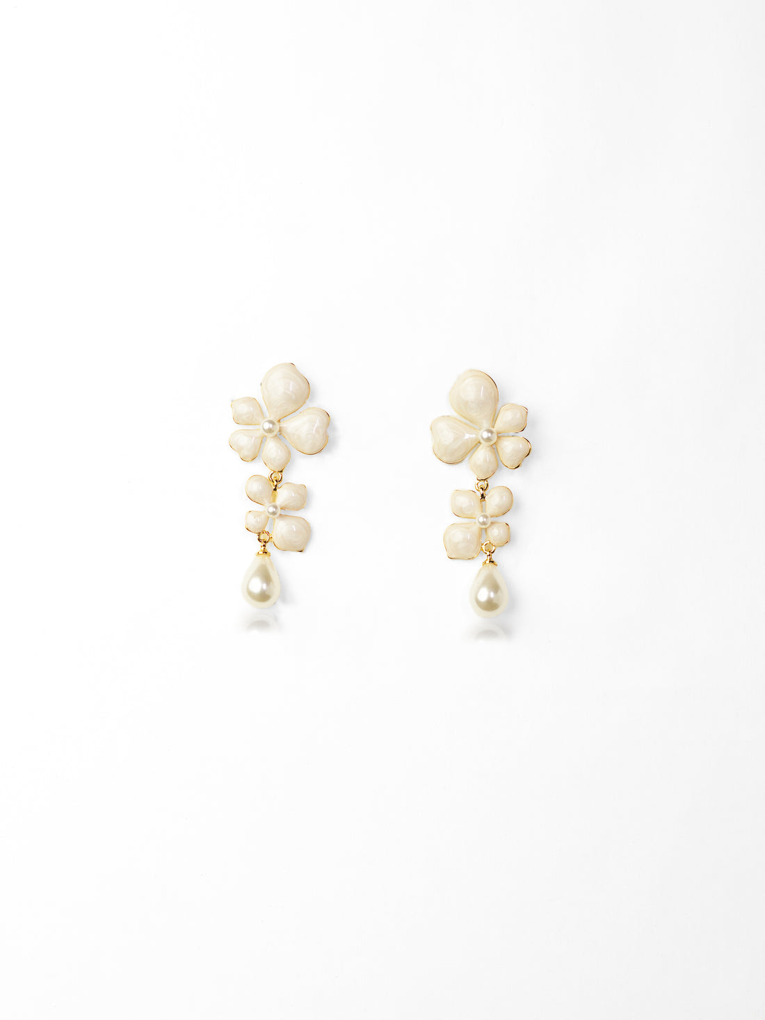 Pearl Blossom Earrings