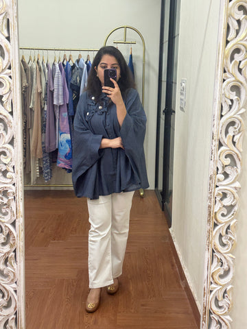 Denim Bloom Shirt