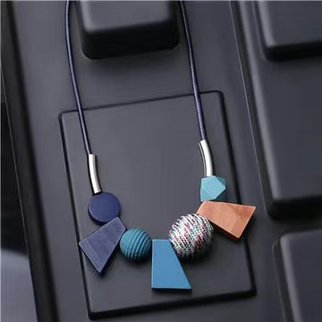 Geometric Strands-Blue