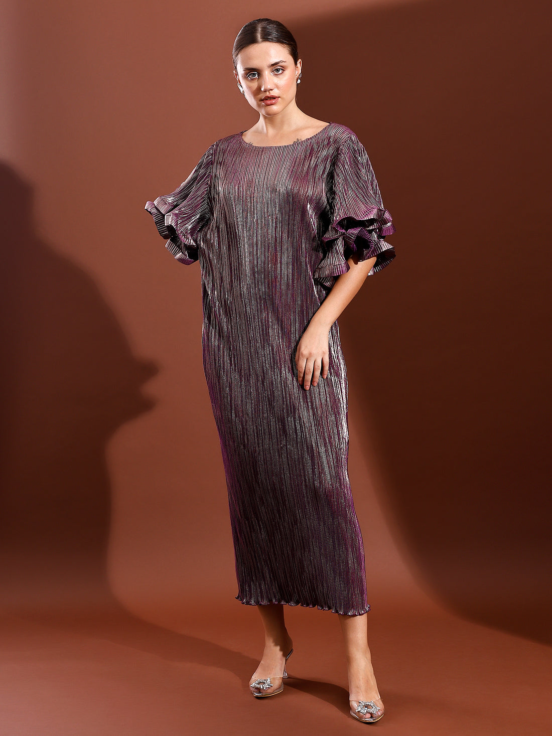 Stellar Metallic Dress