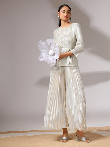 Moonbeam Metallic Co-ord Set