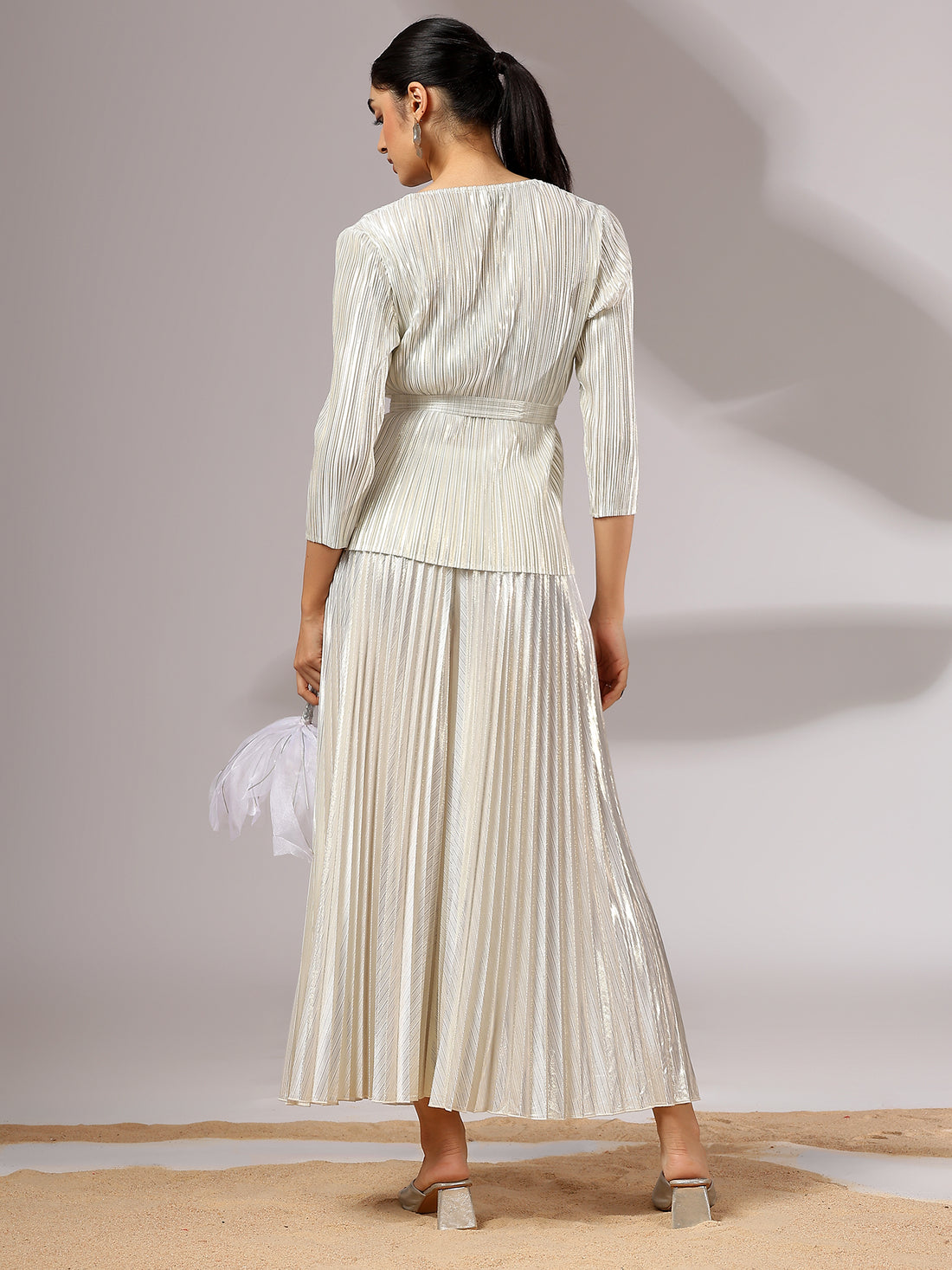 Moonbeam Metallic Co-ord Set