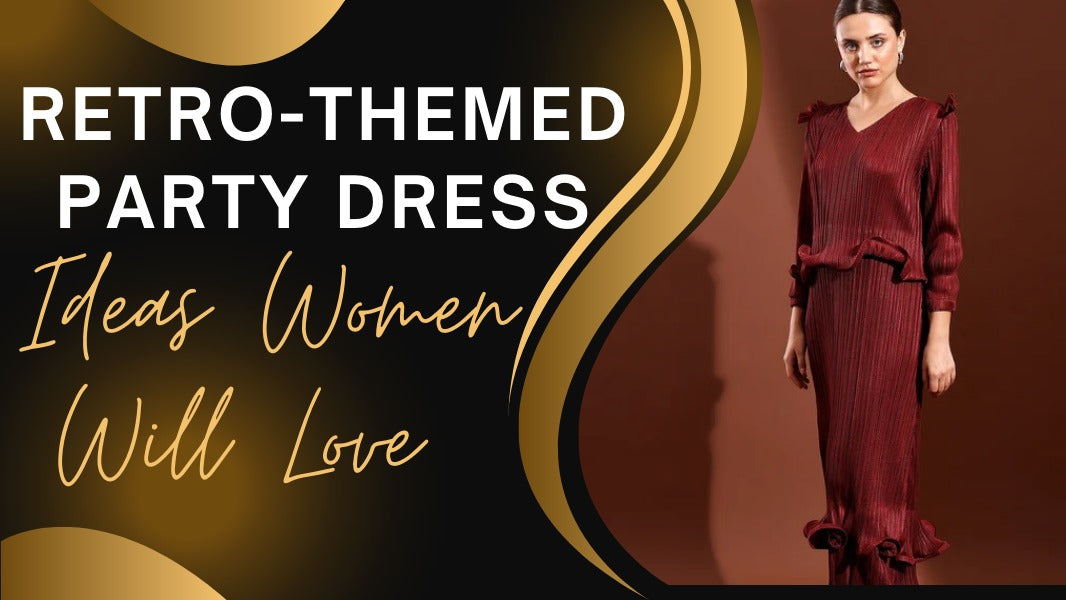Retro-Themed Party Dress