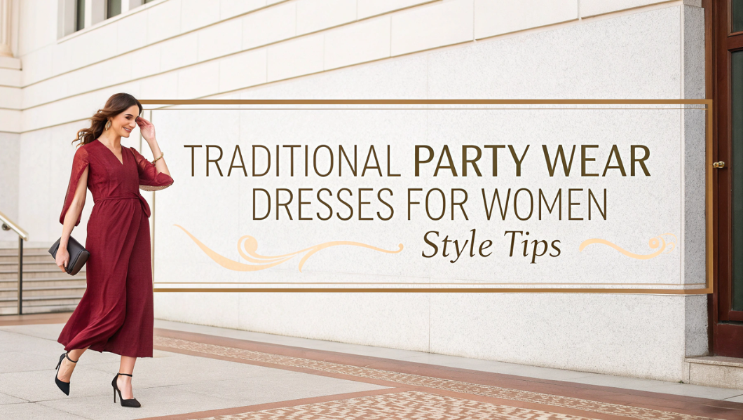 Traditional Party Wear Dresses for Women: Style Tips