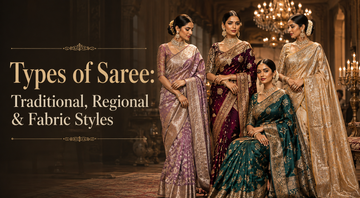 Types of Saree: Traditional, Regional & Fabric Styles