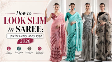 How to Look Slim in Saree