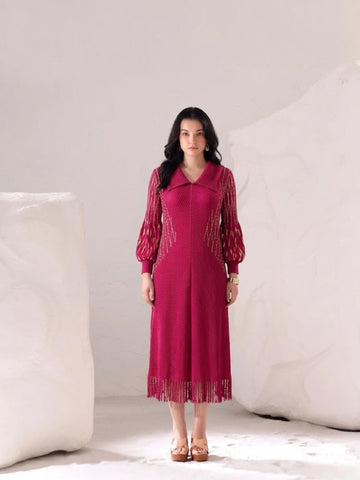 Solistice Metallic Dress