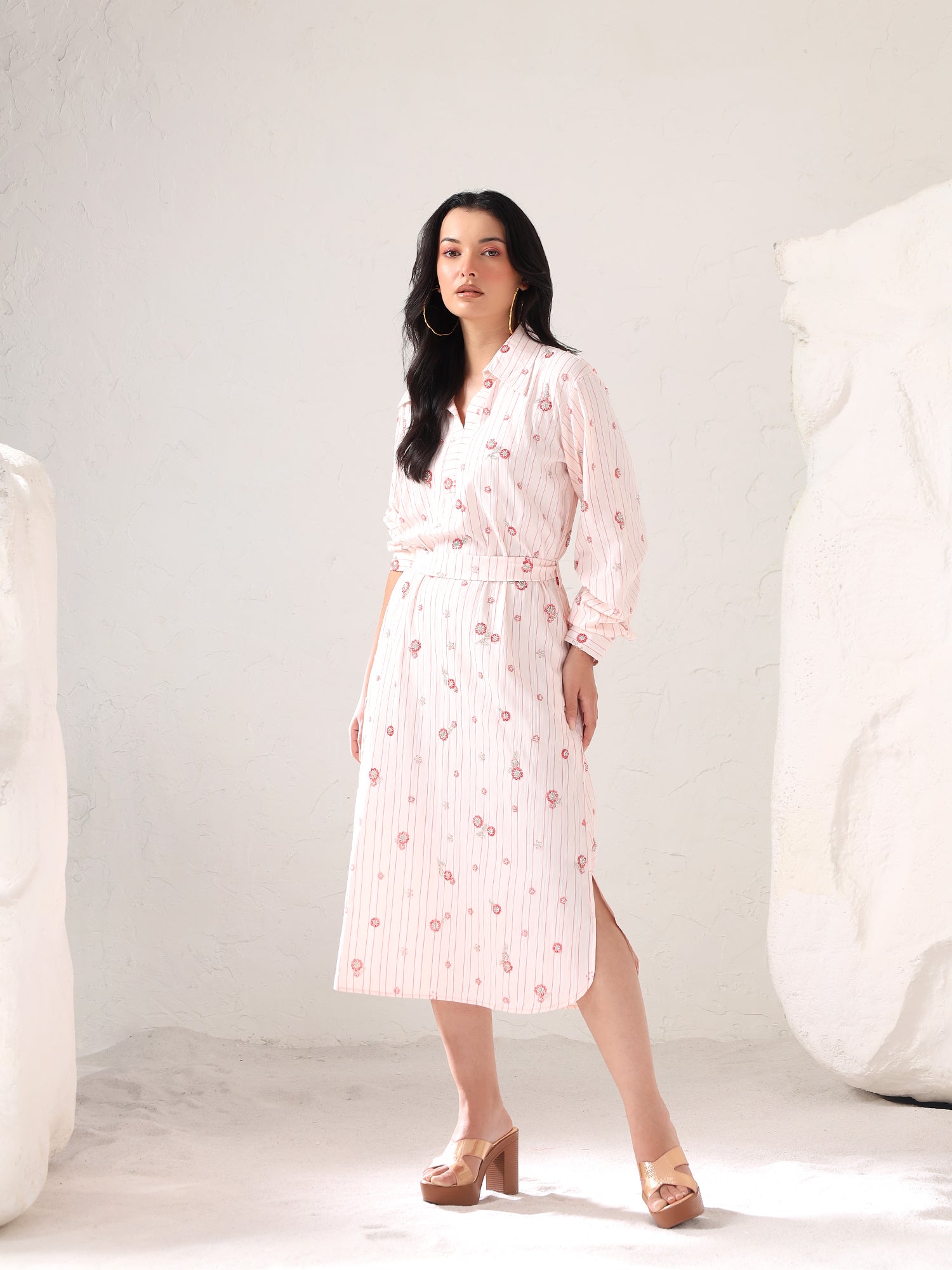 Rhea Shirt Dress