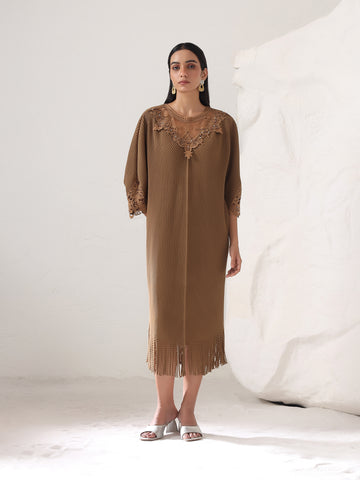 Ophira Pleated Dress