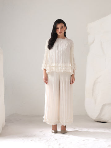 Solyra Pleated Co ord Set