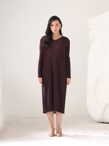 Caliora Pleated Dress