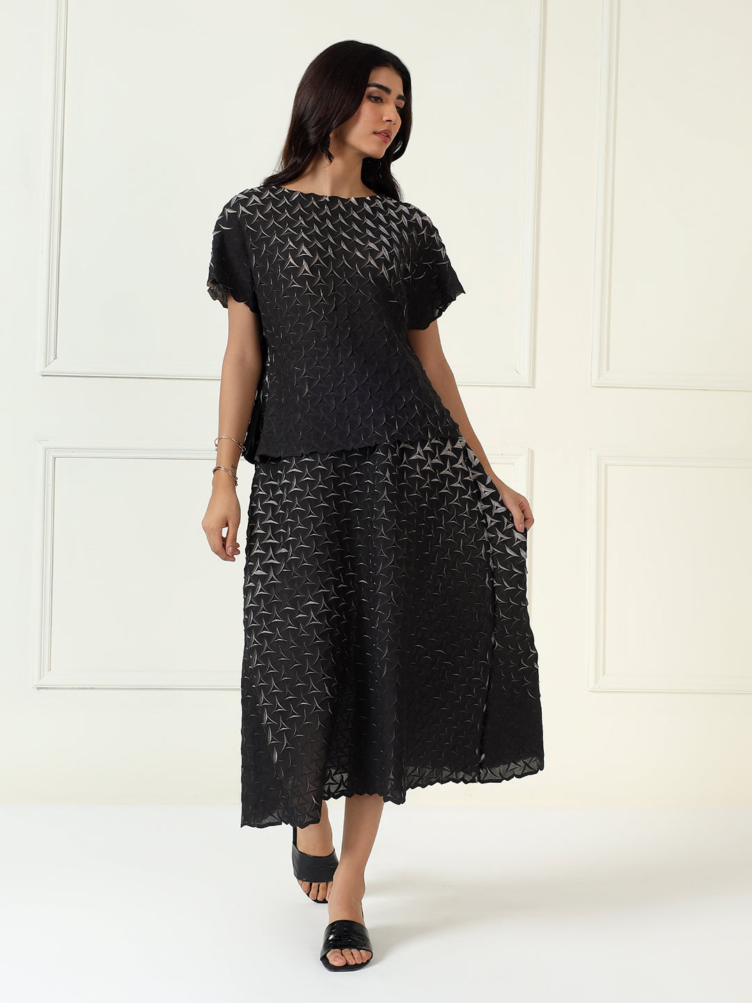 Stellar Noir skirt Set