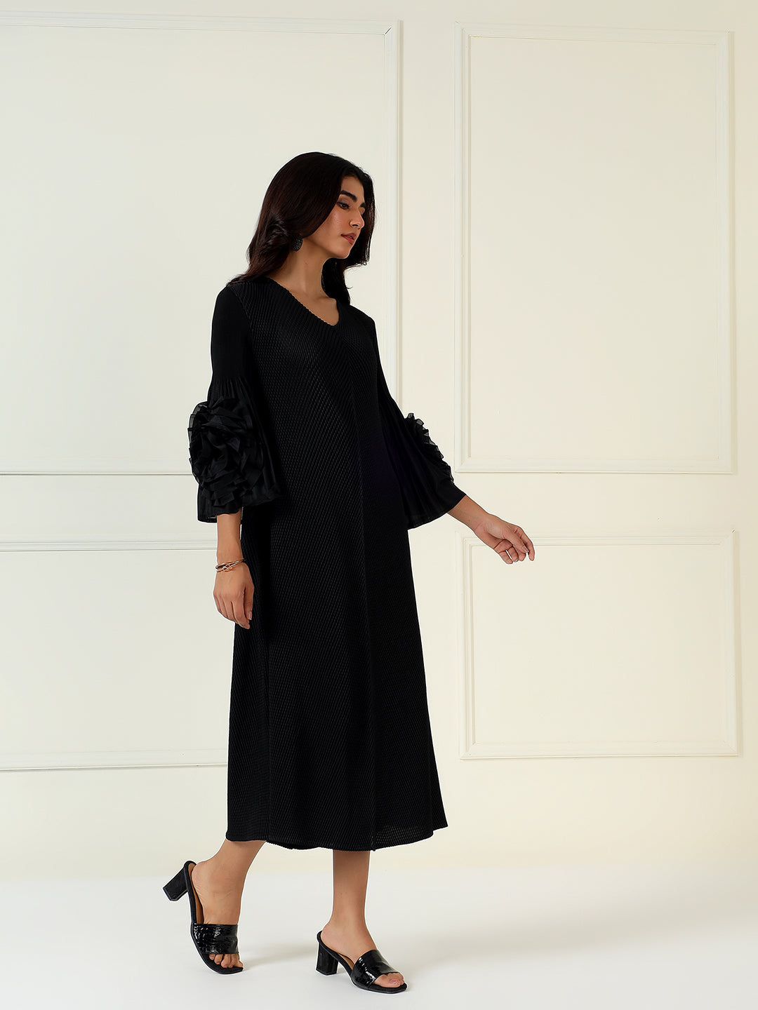 Marquetta Dress In Black