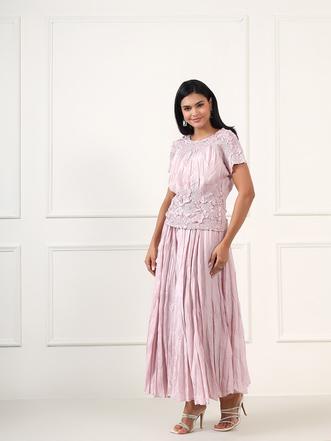 Elea Pleated Co ord Set