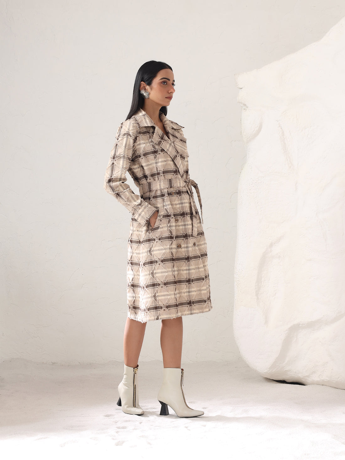 Arden Summer Trench Dress