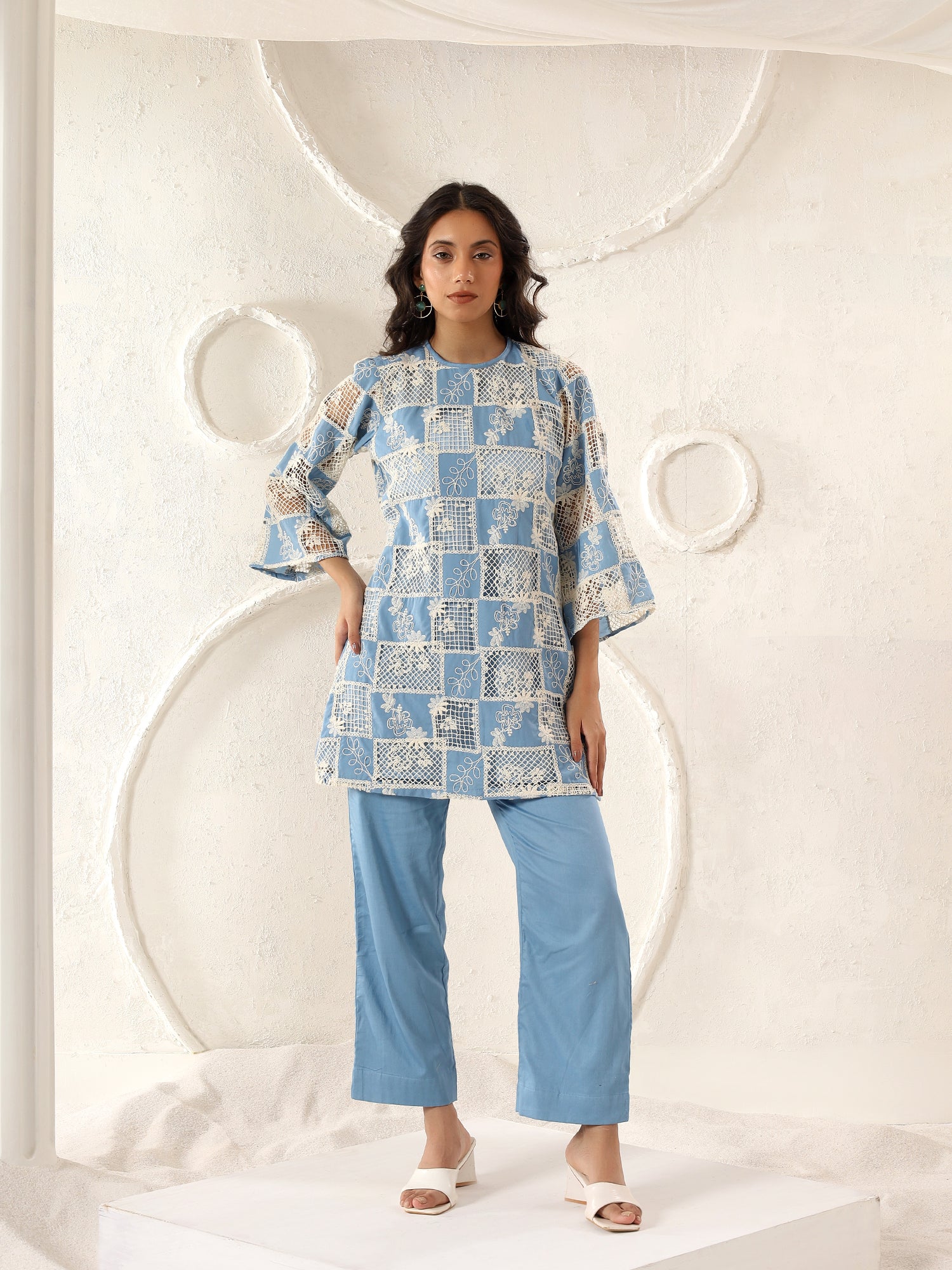 Lace Sky Co-ord Set