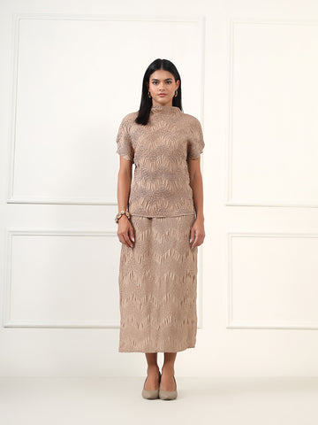 Brenna Pleated Co ord Set