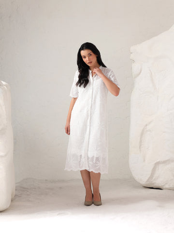 Palm Lace Dress