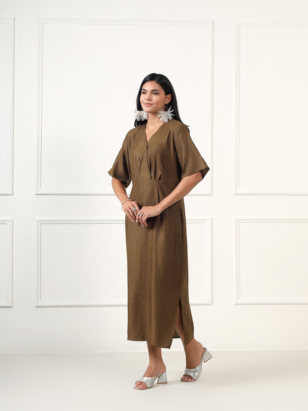 Nira Drape Dress