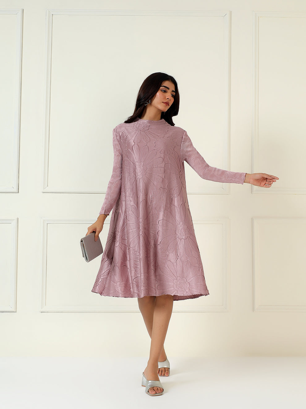 Niva Dress In Purple