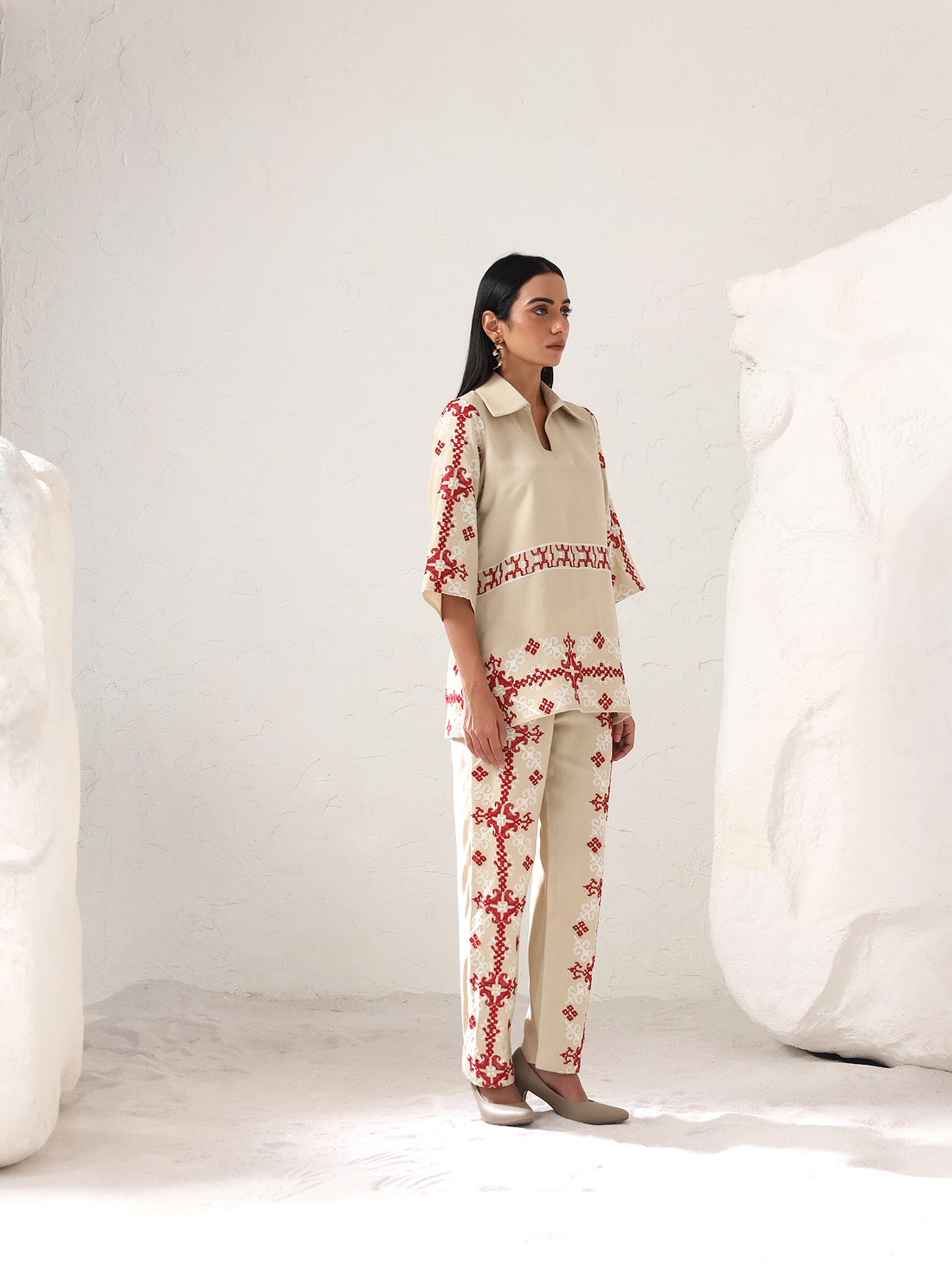 Cairo Embroidered Co-ord set