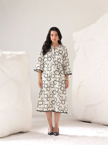 Siera Embroidered Dress
