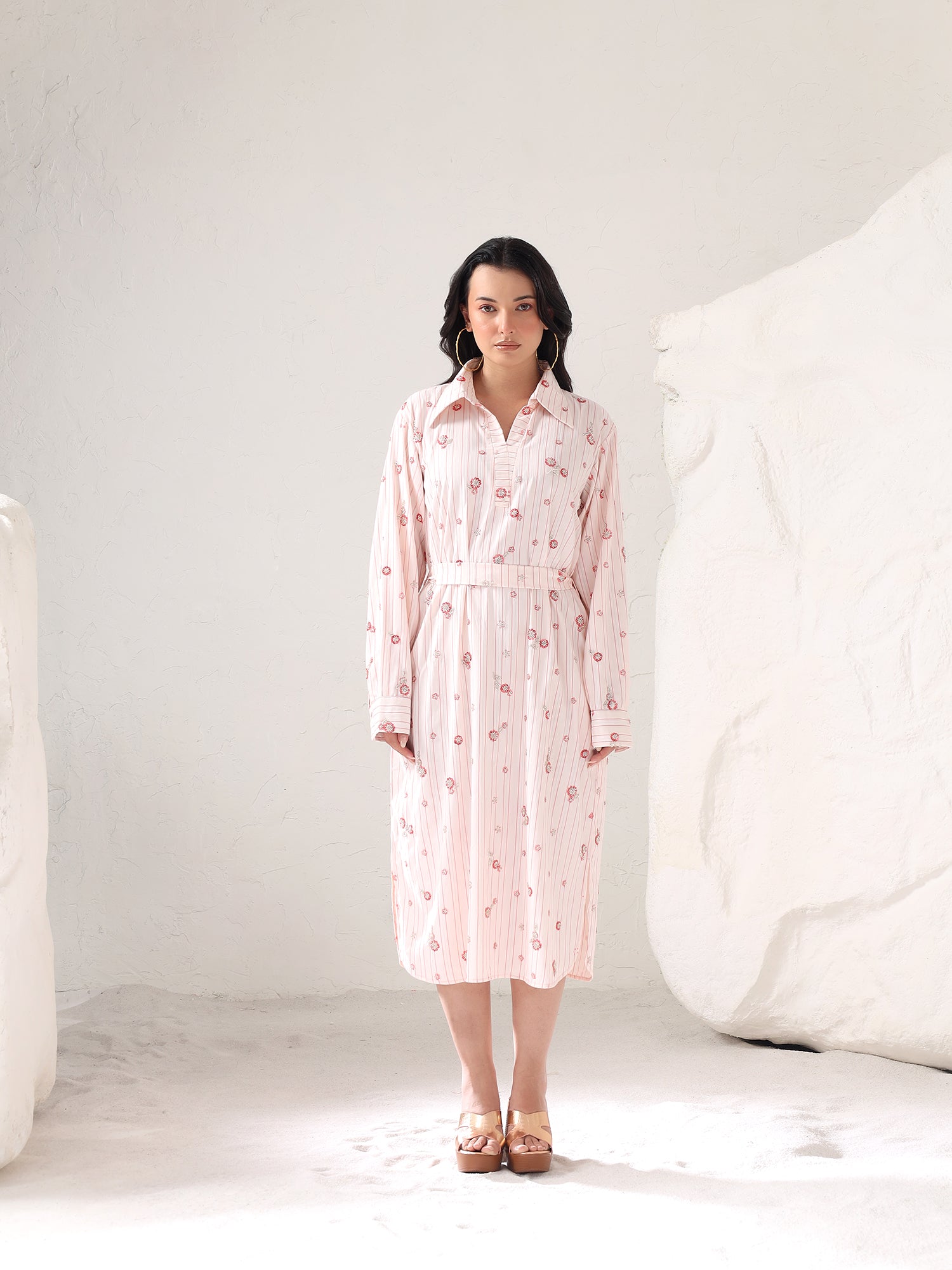 Rhea Shirt Dress for Women