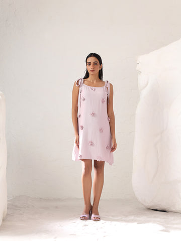 Ivella Flower Tie Dress