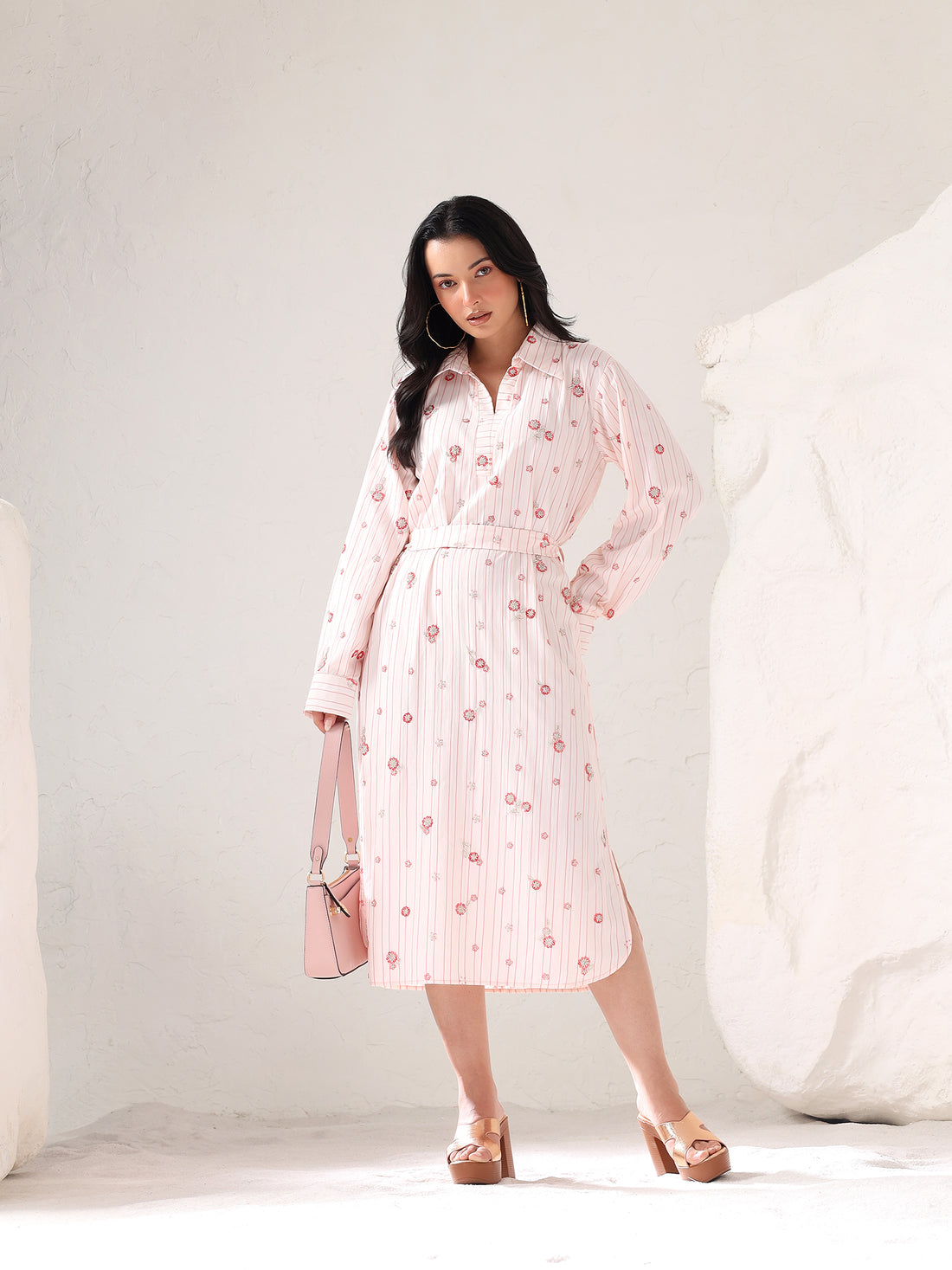 Rhea Shirt Dress