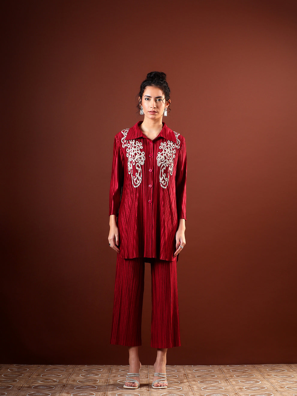 Cressia Embellished Co ord Set