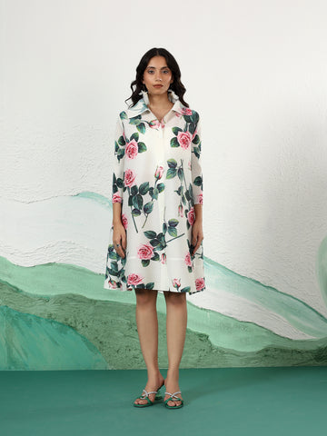 The Rose Shirt Dress
