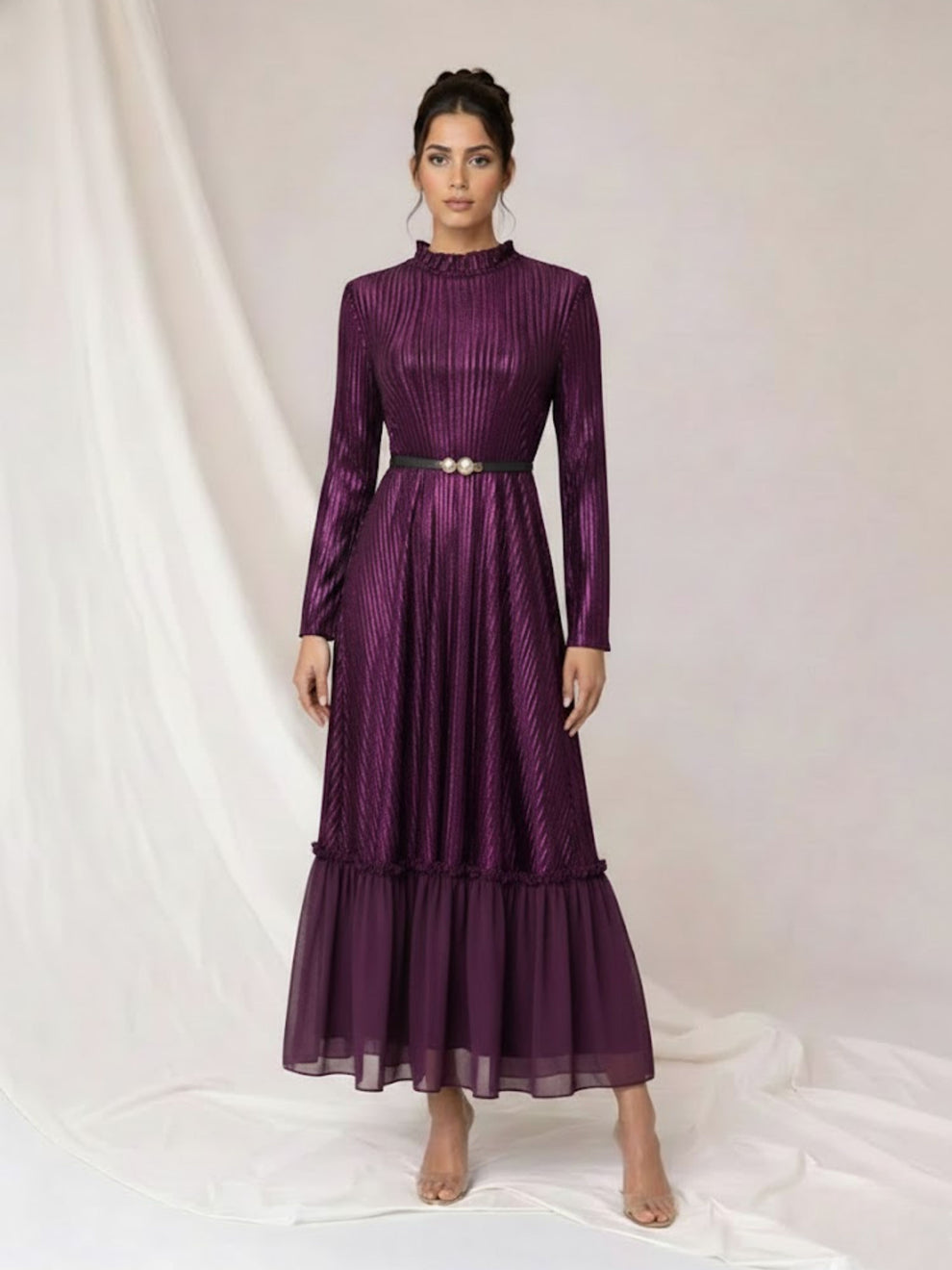 Novelle Pleated Dress