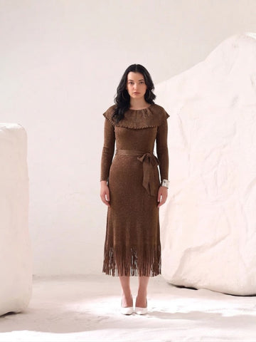 Calista Fringe Dress